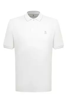 Хлопковое поло Brunello Cucinelli