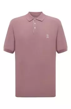 Хлопковое поло Brunello Cucinelli