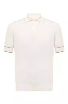 Хлопковое поло Brunello Cucinelli