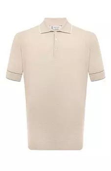 Хлопковое поло Brunello Cucinelli