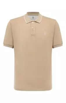 Хлопковое поло Brunello Cucinelli