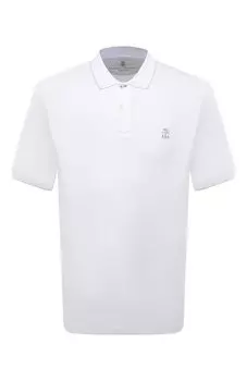 Хлопковое поло Brunello Cucinelli