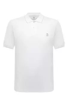 Хлопковое поло Brunello Cucinelli