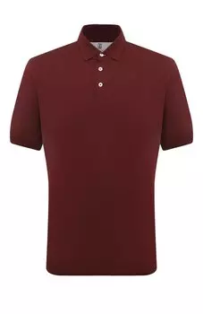 Хлопковое поло Brunello Cucinelli