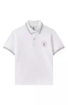 Хлопковое поло Brunello Cucinelli