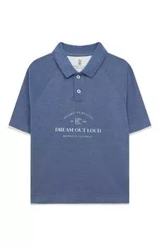 Хлопковое поло Brunello Cucinelli
