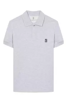 Хлопковое поло Brunello Cucinelli