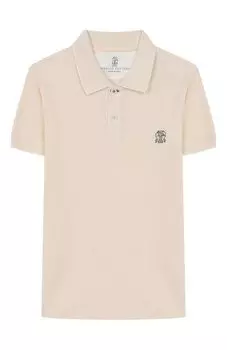 Хлопковое поло Brunello Cucinelli