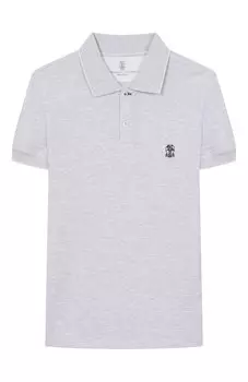 Хлопковое поло Brunello Cucinelli