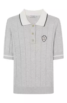 Хлопковое поло Brunello Cucinelli