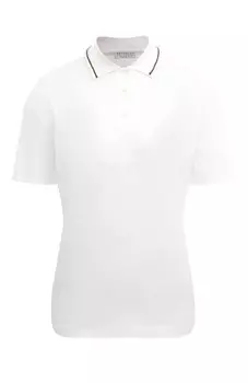 Хлопковое поло Brunello Cucinelli