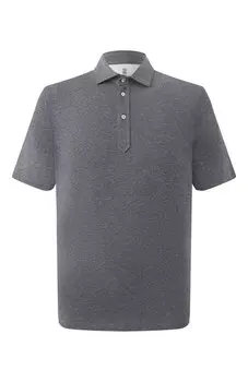 Хлопковое поло Brunello Cucinelli