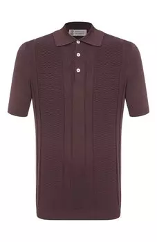 Хлопковое поло Brunello Cucinelli