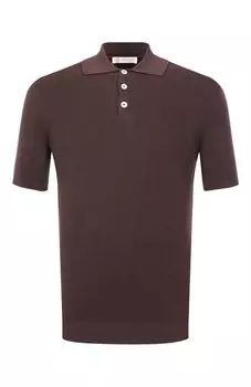 Хлопковое поло Brunello Cucinelli