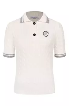 Хлопковое поло Brunello Cucinelli