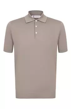 Хлопковое поло Brunello Cucinelli