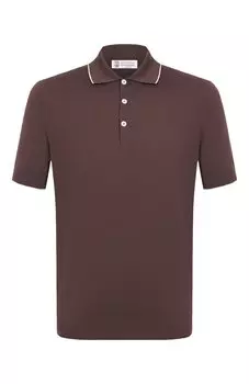 Хлопковое поло Brunello Cucinelli
