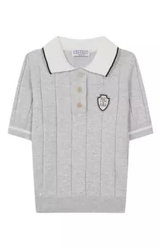 Хлопковое поло Brunello Cucinelli