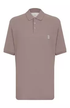 Хлопковое поло Brunello Cucinelli