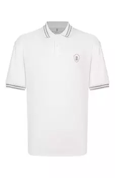 Хлопковое поло Brunello Cucinelli