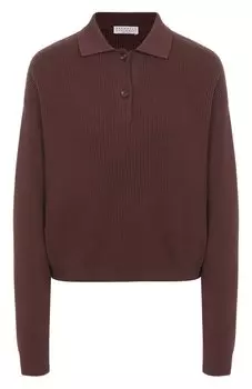 Хлопковое поло Brunello Cucinelli