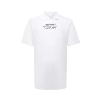 Хлопковое поло Burberry