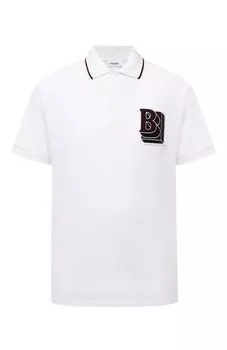 Хлопковое поло Burberry