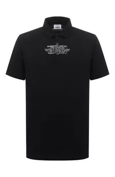 Хлопковое поло Burberry