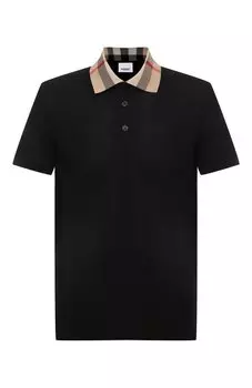 Хлопковое поло Burberry