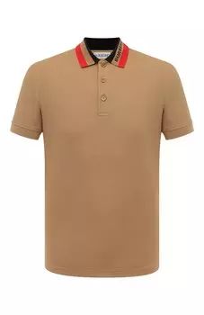 Хлопковое поло Burberry
