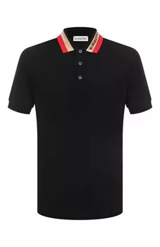 Хлопковое поло Burberry