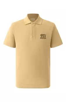 Хлопковое поло Burberry