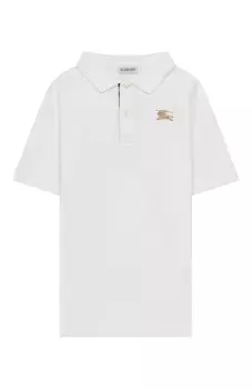 Хлопковое поло Burberry