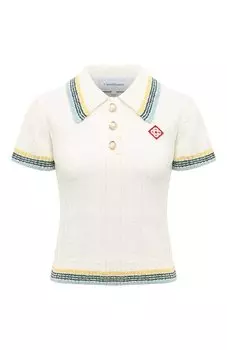 Хлопковое поло Casablanca