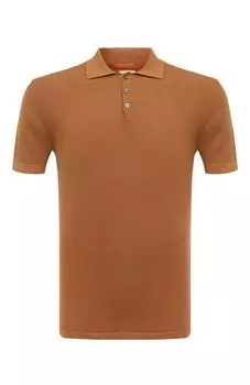 Хлопковое поло Daniele Fiesoli