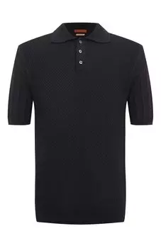 Хлопковое поло Daniele Fiesoli