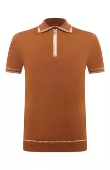 Хлопковое поло Daniele Fiesoli