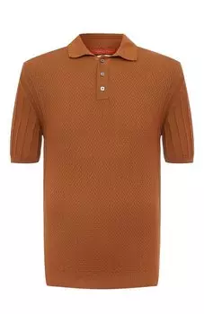 Хлопковое поло Daniele Fiesoli