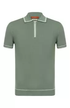 Хлопковое поло Daniele Fiesoli