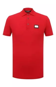 Хлопковое поло Dolce & Gabbana