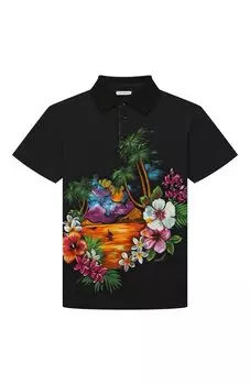 Хлопковое поло Dolce & Gabbana