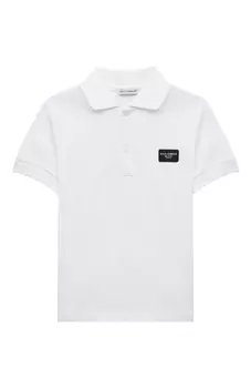 Хлопковое поло Dolce & Gabbana