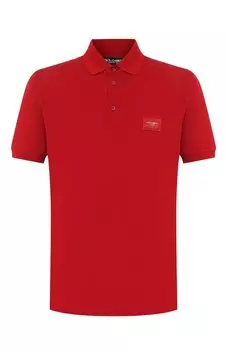 Хлопковое поло Dolce & Gabbana