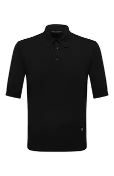 Хлопковое поло Dolce & Gabbana