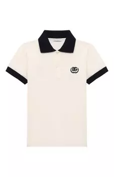 Хлопковое поло Dolce & Gabbana