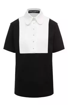 Хлопковое поло Dolce & Gabbana