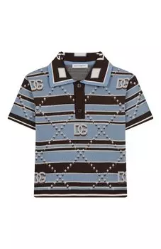 Хлопковое поло Dolce & Gabbana
