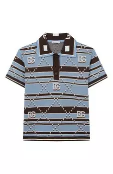 Хлопковое поло Dolce & Gabbana