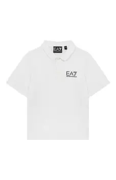 Хлопковое поло EA7