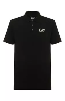 Хлопковое поло EA7